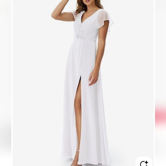 NWT AZAZIE Rylee Ivory White A10 Maxi Dress - Picture 1 of 11